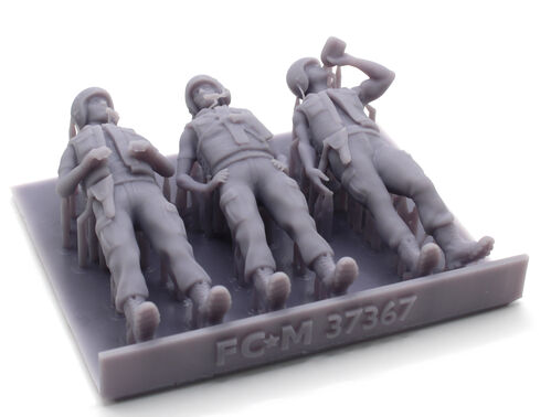 37367 US tank crew, Vietnam, 1/35 scale.