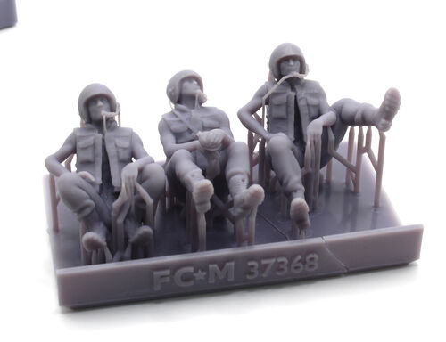 37368 US tank crew, Vietnam, 1/35 scale.
