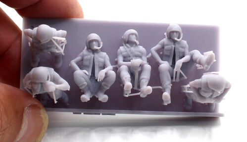48634 US tank crew, Vietnam, 1/48 scale.