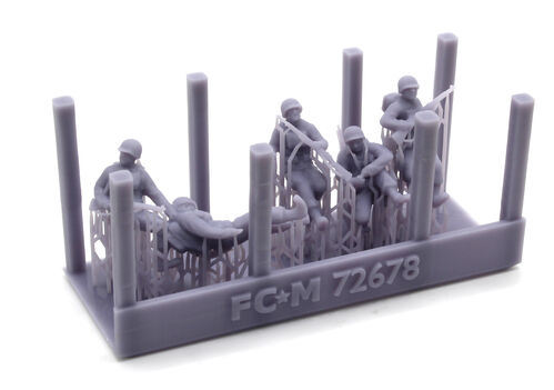 72678 D-day US infantry, 1/72 scale.