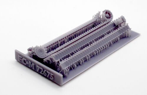 72675 T48 tracks for Sherman M4A4/Firefly, 1/72 scale.