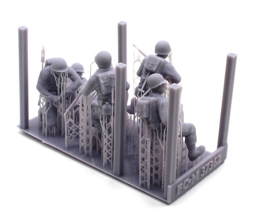 37362 D-day US infantry, 1/35 scale.