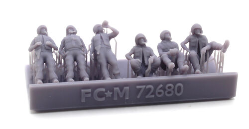 72680 US tank crew Vietnam, 1/72 scale.