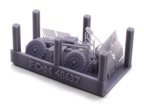 48637 Bofors 37mm, anti tank gun, 1/48 scale.