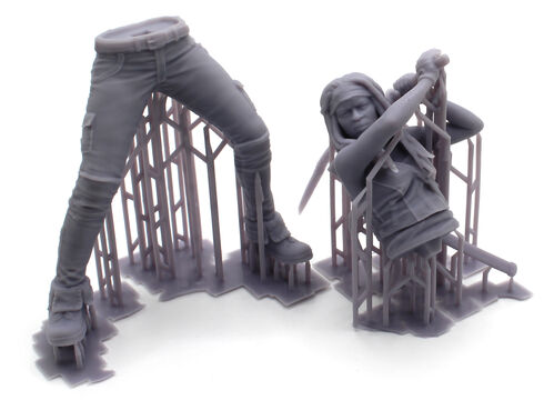 16699 Michonne, the walking dead, 1/16 scale.