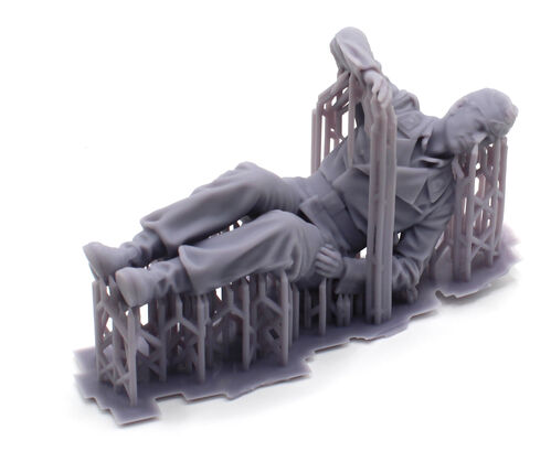 16700 Panzer IV, crew, 1/16 scale.