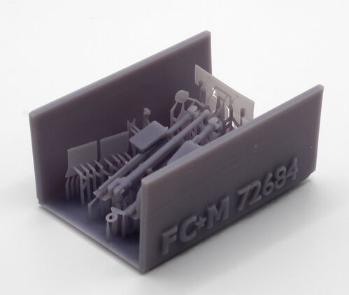 72684 Bofors 37mm anti tank gun, 1/72 scale.