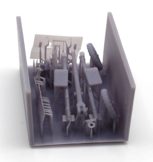 72684 Bofors 37mm anti tank gun, 1/72 scale.