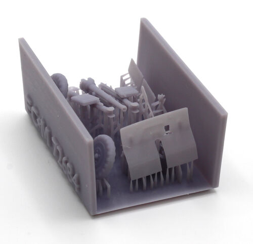 72684 Bofors 37mm anti tank gun, 1/72 scale.