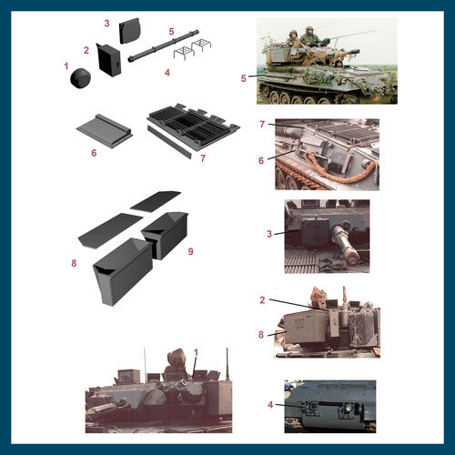 35847 Spanish marine FV101 Scorpion 1/35 scale