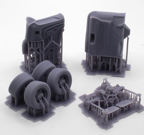 80044 Batmovile, Batman & Robin 1960, 1/35 scale.