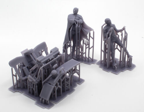 80044 Batmovile, Batman & Robin 1960, 1/35 scale.