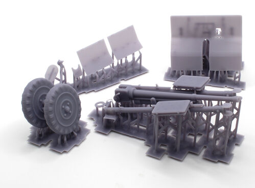 24490 Bofors 37mm anti tank gun, 1/24 scale.