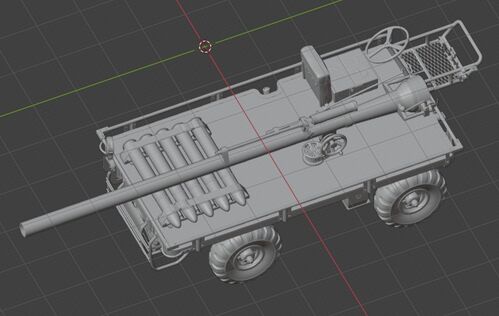 35411 M274 Mule, 1/35 scale.