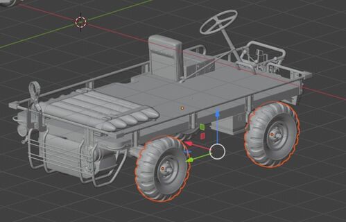 35411 M274 Mule, 1/35 scale.
