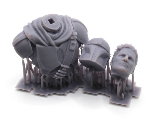 10430 Bounty hunter, bust 1/10 scale.