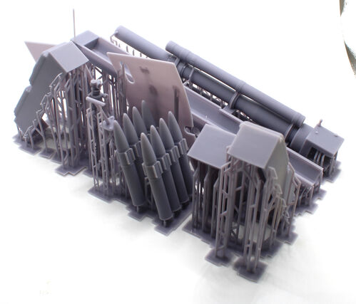 16720 T19 105mm howitzer motor carriage, 1/16 scale.