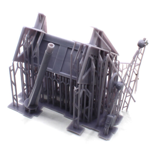 16720 T19 105mm howitzer motor carriage, 1/16 scale.