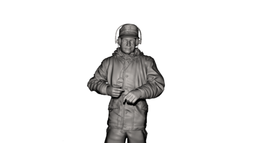 80046 Personalized figure 1/35 scale.