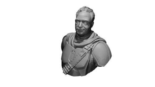 80046 Personalized bust figure 1/10 scale.