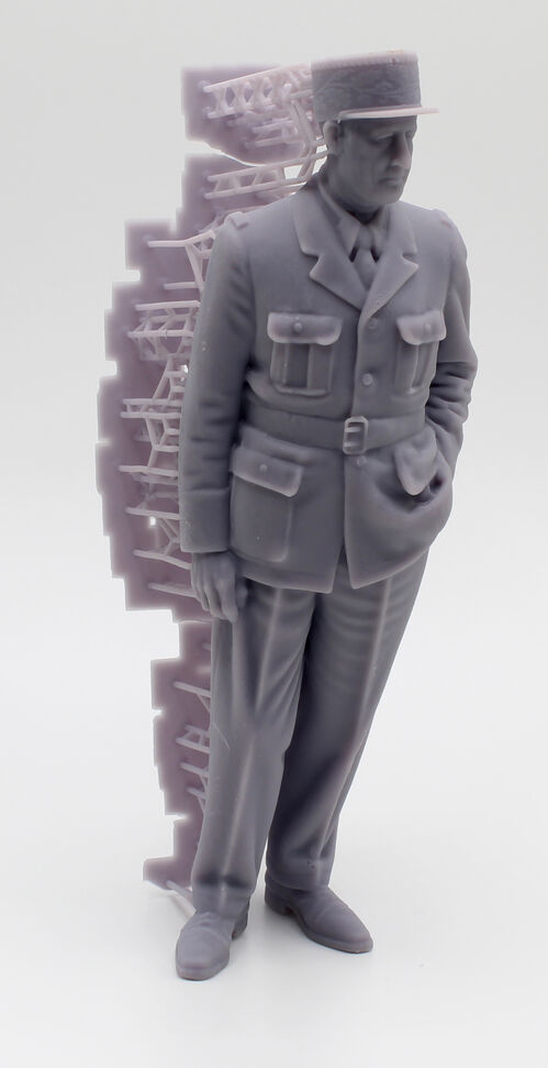16728 Charles de Gaulle, 1/16 scale.