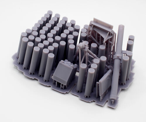 16722 M21 mortar carrier, 1/16 scale.