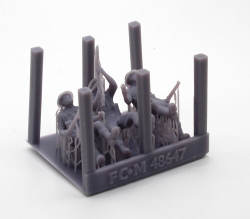 48647 British 8th army set 1, 1/48 scale.