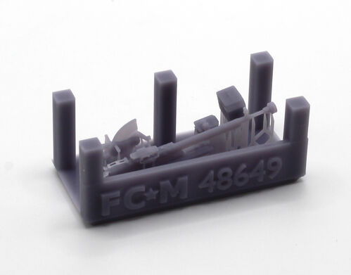 48649 Dshk, heavy soviet machine gun, 1/48 scale.