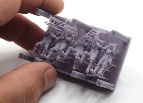 72693 British 8th army set 2, 1/72 scale.