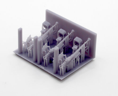 72697 Dshk soviet heavy machine gun, 1/72 scale.