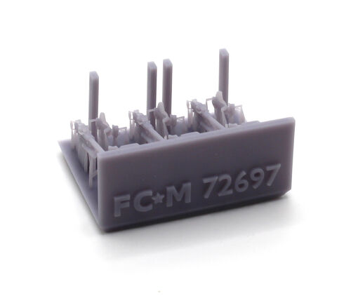 72697 Dshk soviet heavy machine gun, 1/72 scale.