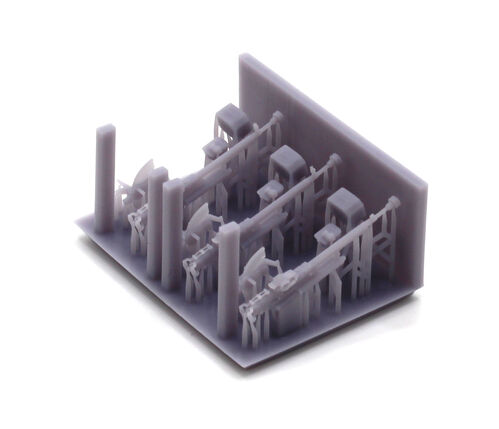 72697 Dshk soviet heavy machine gun, 1/72 scale.