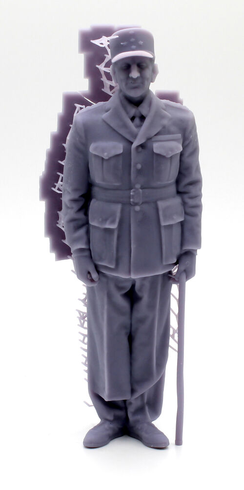 16730 Jean de Lattre, figure 1/16 scale.