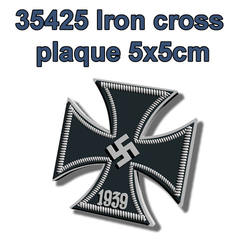 35425 Placa cruz de hierro 1393