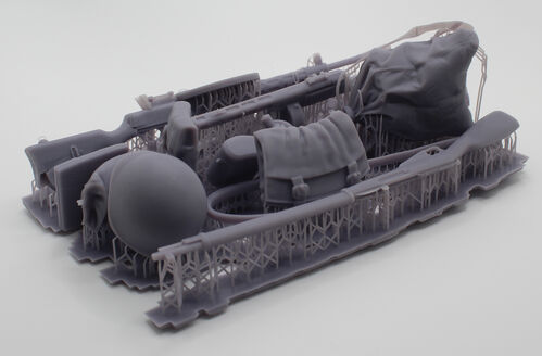 19417 WWII soviet soldier gear, 1/9 scale.