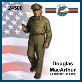 24500 General Douglas MacArthur, 1/24 scale.