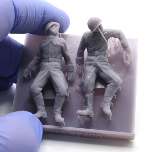 37400 Soviet fallen soldiers, 1/35 scale.