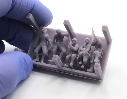 72705 Soviet soldiers WWII, 1/72 scale.