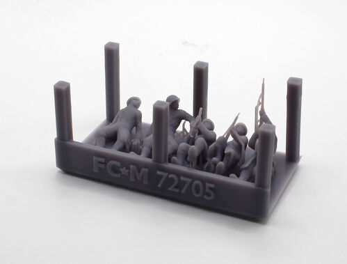 72705 Soviet soldiers WWII, 1/72 scale.