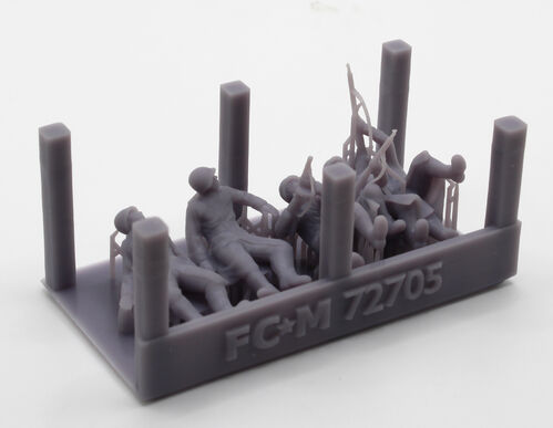 72705 Soviet soldiers WWII, 1/72 scale.