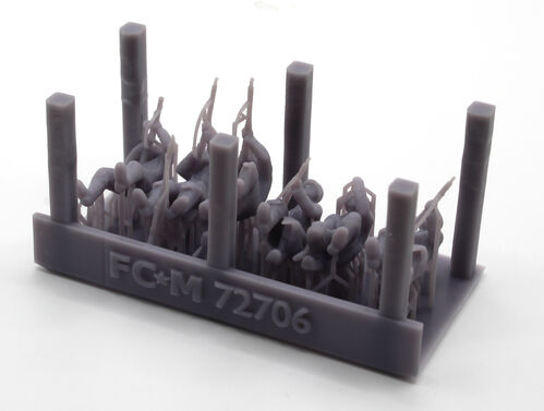 72706 Soviet soldiers WWII, 1/72 scale.