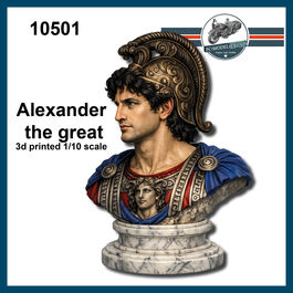 10501 Alexander the great, bust 1/10 scale.