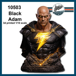 10503 Black Adam, bust 1/10 scale.