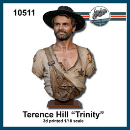 10511 "Trinity" Terence hill bust 1/10 scale.