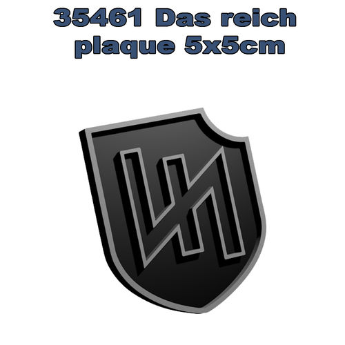 35461 Placa "Das reich"