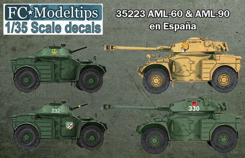 35223 Panhard AML-60 & 90 en Espaa