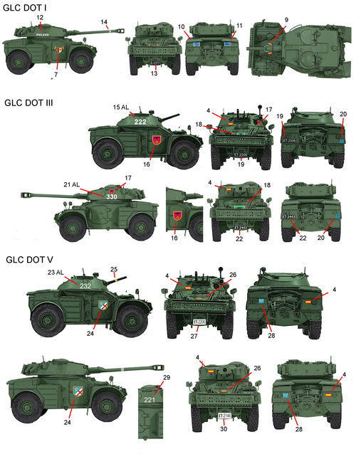 35223 Panhard AML-60 & 90 en Espaa