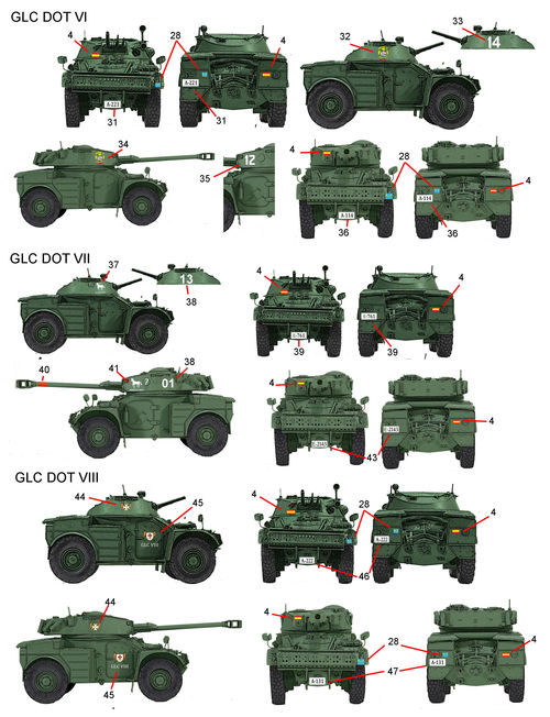 35223 Panhard AML-60 & 90 en Espaa