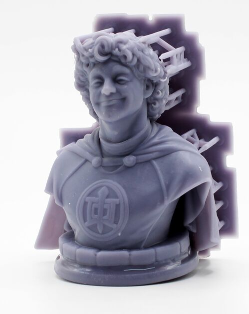 10606 The great American hero, bust 1/10 scale.