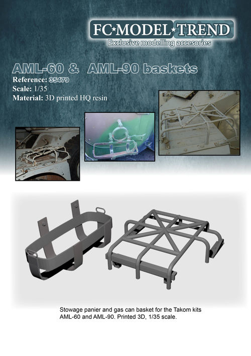 35479 Panhard AML-60/90 baskets 1/35 scale